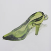 Transparent Acrylic Pendant. Fashion Jewelry Findings. High-heeled shoes 64x30mm Sold by Bag