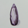 Transparent Acrylic Pendant. Fashion Jewelry Findings. Teardrop 8x22mm Sold by Bag