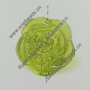 Transparent Acrylic Beads. Fashion Jewelry Findings. Flower 16mm Sold by Bag