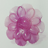 Transparent Acrylic Cabochons. Fashion Jewelry Findings. Flower 47mm Slod by Bag
