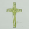 Transparent Acrylic Pendant. Fashion Jewelry Findings. Cross 37x60mm Sold by Bag