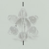 Transparent Acrylic Beads. Fashion Jewelry Findings. Flower 20x21mm Sold by Bag