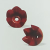 Transparent Acrylic Beads. Fashion Jewelry Findings. Flower 17x12mm Sold by Bag