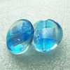 Silver Foil Lampwork Beads, Oblate 20.5mm,10mm Hole:Approx 2mm, Sold by PC