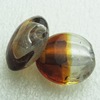 Silver Foil Lampwork Beads, Oblate 20.5mm,10mm Hole:Approx 2mm, Sold by PC