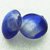 Silver Foil Lampwork Beads, Oblate 20.5mm,10mm Hole:Approx 2mm, Sold by PC