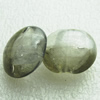 Silver Foil Lampwork Beads, Oblate 20.5mm,10mm Hole:Approx 2mm, Sold by PC