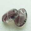 Hand-Made Lampwork Beads, oval 25x17.5mm,10mm Hole:About 1.5mm, Sold by PC 