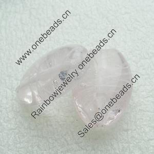 Hand-Made Lampwork Beads, oval 25x17.5mm,10mm Hole:About 1.5mm, Sold by PC