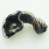 Gold Foil Lampwork Beads, acrospire 29x20mm,4mm Hole: About 2mm, Sold by PC