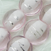 Silver Foil Lampwork Beads, oblate 15mm,9mm Hole:Approx 2mm, Sold by PC