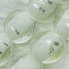 Silver Foil Lampwork Beads, oblate 15mm,9mm Hole:Approx 2mm, Sold by PC