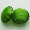 Hand-Made Lampwork Beads, oblate 27.5mm,12.5mm Hole:About 2mm, Sold by PC 