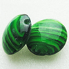 Hand-Made Lampwork Beads, oblate 27.5mm,12.5mm Hole:About 2mm, Sold by PC