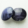 Hand-Made Lampwork Beads, oblate 27.5mm,12.5mm Hole:About 2mm, Sold by PC