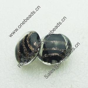 Hand-Made Lampwork Beads, oblate 20mm,10mm Hole:About 2mm, Sold by PC 