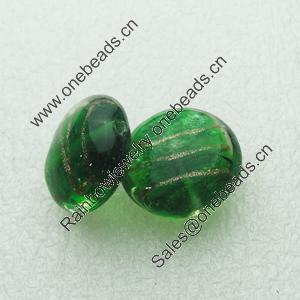 Hand-Made Lampwork Beads, oblate 20mm,10mm Hole:About 2mm, Sold by PC