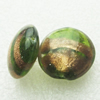 Hand-Made Lampwork Beads, oblate 20mm,10mm Hole:About 2mm, Sold by PC