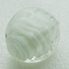 Hand-Made Lampwork Beads, cubical 25x18mm Hole:About 2mm, Sold by PC