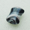 Hand-Made Lampwork Beads, rectangle 20x15mm,8mm Hole:About 2mm, Sold by PC 