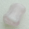 Hand-Made Lampwork Beads, rectangle 20x15mm,8mm Hole:About 2mm, Sold by PC 