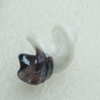 Hand-Made Lampwork Beads, helix 29x15mm Hole:About 2mm, Sold by PC 