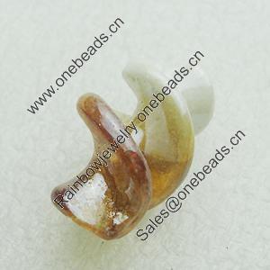 Hand-Made Lampwork Beads, helix 29x15mm Hole:About 2mm, Sold by PC