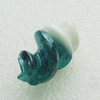 Hand-Made Lampwork Beads, helix 29x15mm Hole:About 2mm, Sold by PC