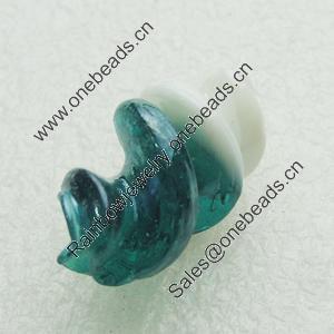 Hand-Made Lampwork Beads, helix 29x15mm Hole:About 2mm, Sold by PC