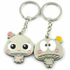 Zinc Alloy Lover keyring, Pendant Size 25mm-40mm, Length Approx:3.5inch-4inch, Sold by Pair