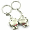 Zinc Alloy Lover keyring, Pendant Size 25mm-40mm, Length Approx:3.5inch-4inch, Sold by Pair