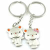 Zinc Alloy Lover keyring, Pendant Size 25mm-40mm, Length Approx:3.5inch-4inch, Sold by Pair