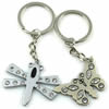 Zinc Alloy Lover keyring, Pendant Size 25mm-40mm, Length Approx:3.5inch-4inch, Sold by Pair