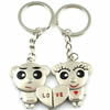 Zinc Alloy Lover keyring, Pendant Size 25mm-40mm, Length Approx:3.5inch-4inch, Sold by Pair