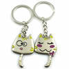 Zinc Alloy Lover keyring, Pendant Size 25mm-40mm, Length Approx:3.5inch-4inch, Sold by Pair