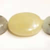 Gemstone beads, amazonite(multicolor), oval, 12x16mm, Sold per 16-inch Strand