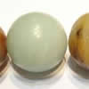 Gemstone beads, amazonite(multicolor), round, 16mm, Sold per 16-inch Strand