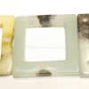 Gemstone beads, amazonite(multicolor), square, 40mm, Sold per 16-inch Strand