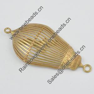 Copper Connector, Fashion Jewelry Findings, Lead-free,  72x34x10mm, Sold by Bag