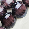 Hand-Made Lampwork Beads, flat round 15mm,thickness:8mm Hole:About 2mm, Sold by PC