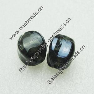 Hand-Made Lampwork Beads, cube 17x13mm Hole:About 2mm, Sold by PC