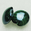 Hand-Made Lampwork Beads, flat round 20mm,thickness:10mm Hole:About 2mm, Sold by PC