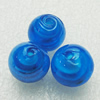 Hand-Made Lampwork Beads, sphere 14mm Hole:About 2mm, Sold by PC