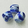 Hand-Made Lampwork Beads, nugget 14x14mm,thickness:13mm Hole:About 2mm, Sold by PC