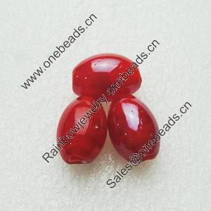 Hand-Made Lampwork Beads, oval 19x13mm Hole:About 2mm, Sold by PC