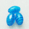 Hand-Made Lampwork Beads, oval 19x13mm Hole:About 2mm, Sold by PC