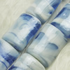 Hand-Made Lampwork Beads, rectangle 21x15.5mm,thickness:9mm Hole:About 2mm, Sold by PC