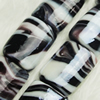 Hand-Made Lampwork Beads, rectangle 21x15.5mm,thickness:9mm Hole:About 2mm, Sold by PC