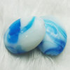 Hand-Made Lampwork Beads, flat oval 30x24mm,thickness:13mm Hole:About 2mm, Sold by PC