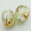 Hand-Made Lampwork Beads, cube 24x18mm Hole:About 2mm, Sold by PC